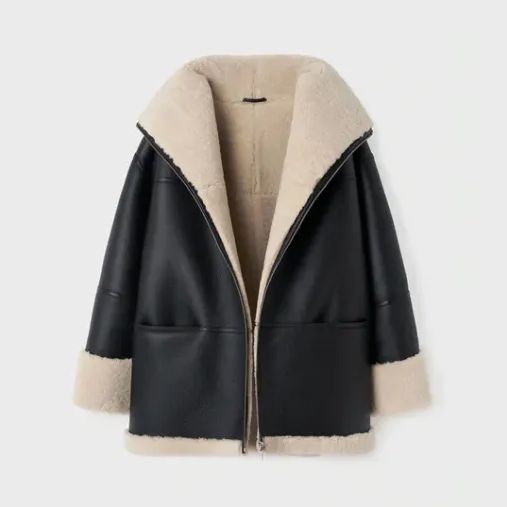 How To Wear Oversized Leather Jacket: A Comprehensive Guide. 1 sherpa leather jackets